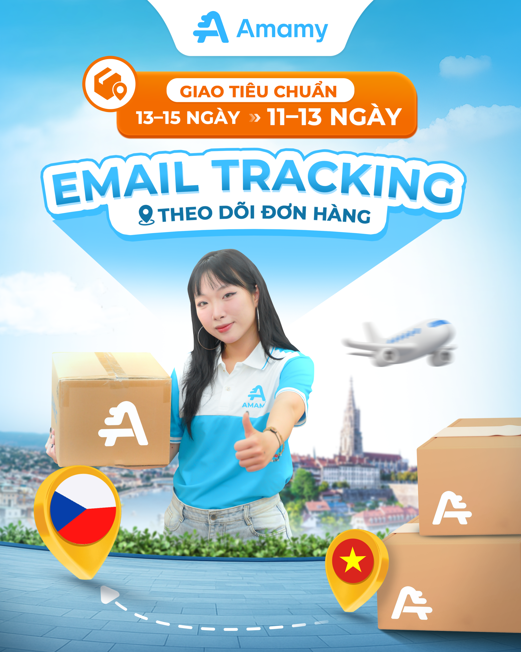 Email Tracking – giao hàng linh hoạt